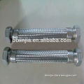 stainless steel 304 braided hose with nut joint